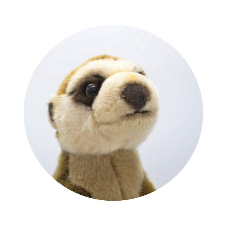 Lifelike Standing Meerkat Plush Toy Doll - Image 3