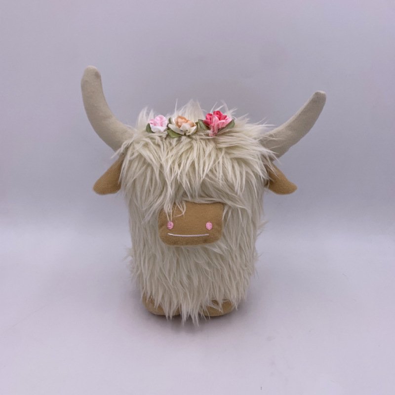 Highland Cow Hairy Yak Plush Toy - Image 2