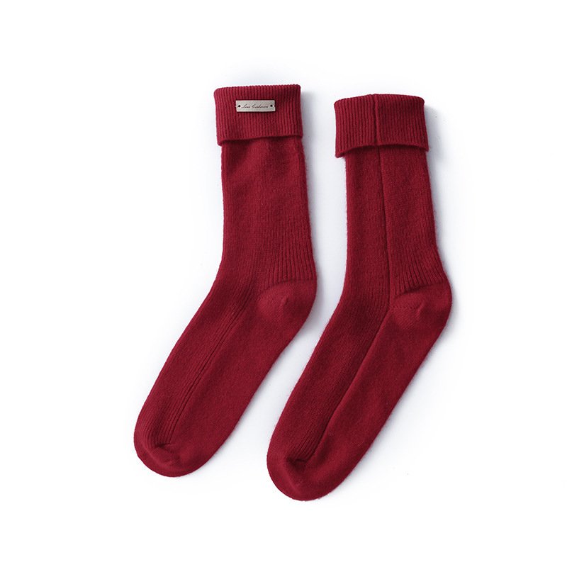 Premium Soft Cashmere Winter Socks - Image 7